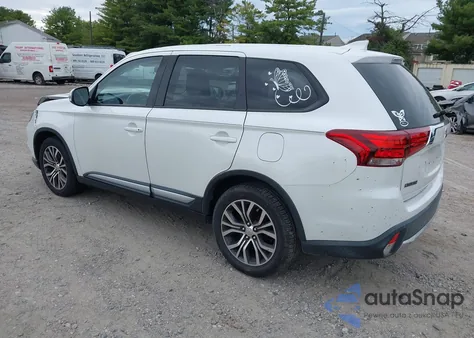 2018 Mitsubishi Outlander Se from USA, damaged, VIN JA4AZ3A39JZ034210